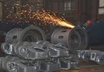 8. pièces mouléesSablage